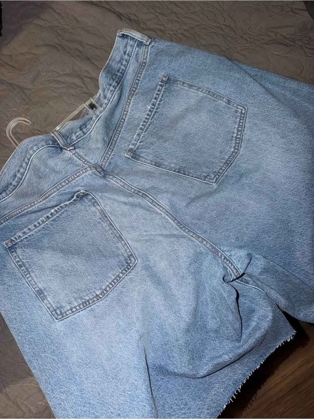 Old Navy Light Blue Baggy Jeans Shorts